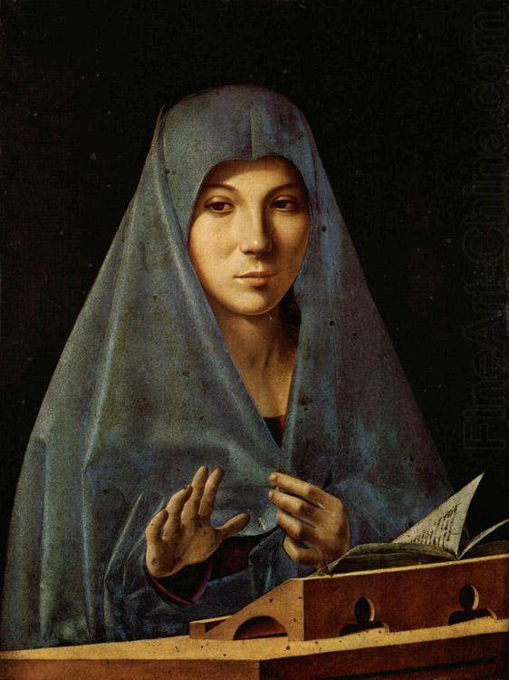 Antonello da Messina Virgin Annunciate (mk08) china oil painting image